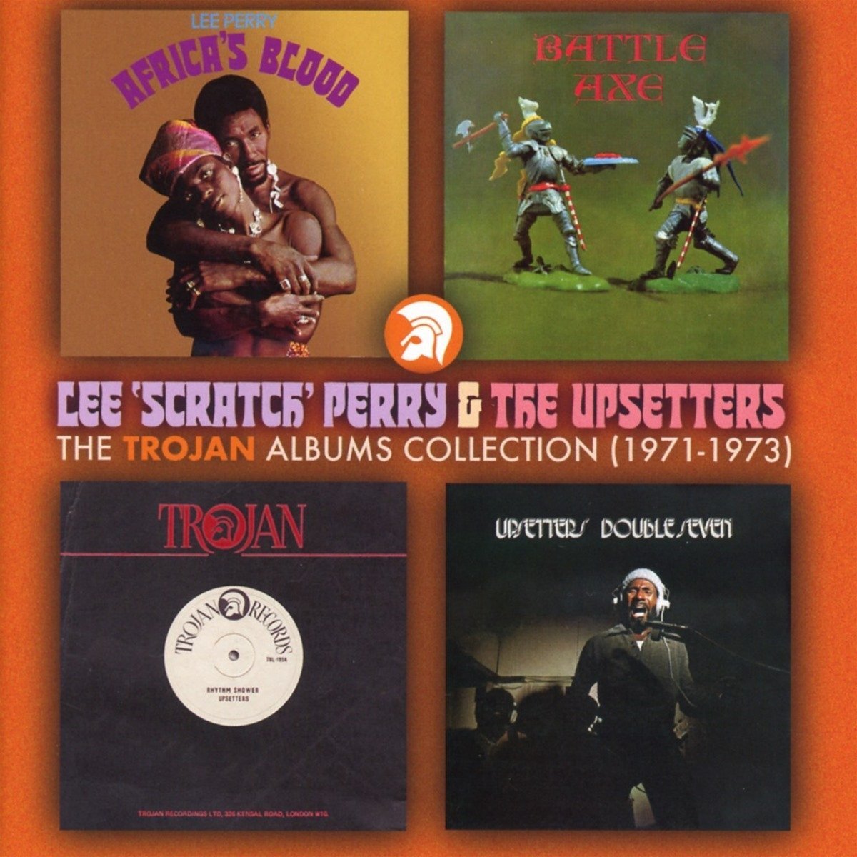 lee scratch perry & the upsetters the trojan albums collection 1971 - 1973 2 x CD SET (WARNER)
