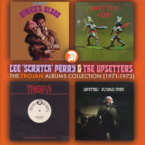 lee scratch perry & the upsetters the trojan albums collection 1971 - 1973 2 x CD SET (WARNER)