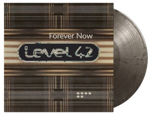 Level 42 - Forever Now - SILVER & BLACK MARBLED COLOURED VINYL LP