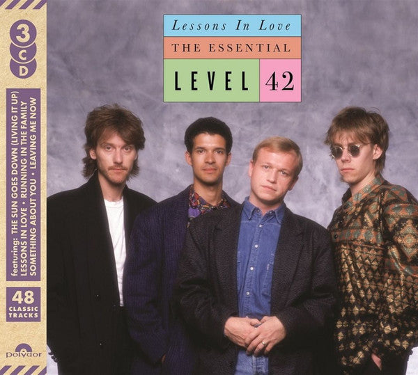 level 42 lessons in love the essential 3 x CD SET (UNIVERSAL)