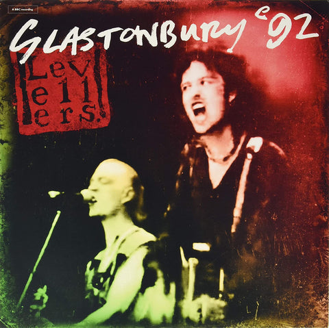Levellers ‎– Glastonbury '92 - 2 x CLEAR COLOURED VINYL LP SET