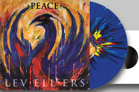 Levellers ‎– Peace BLUE SPLATTER COLOURED VINYL LP + 7" SINGLE (SIGNED)