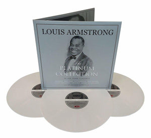 Louis Armstrong ‎The Platinum Collection 3 x WHITE VINYL LP SET (NOT NOW)
