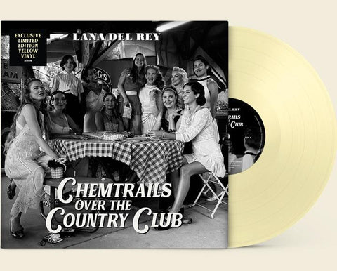 Lana Del Rey Chemtrails Over The Country Club YELLOW COLOURED VINYL LP