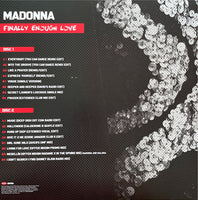 Madonna – Finally Enough Love - 2 x CLEAR COLOURED VINYL LP SET