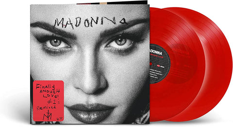 Madonna – Finally Enough Love - 2 x RED COLOURED VINYL LP SET