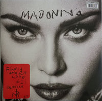 Madonna – Finally Enough Love - 2 x SILVER COLOURED VINYL LP SET