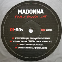 Madonna – Finally Enough Love - 2 x SILVER COLOURED VINYL LP SET