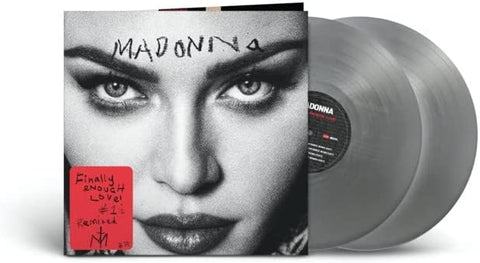Madonna – Finally Enough Love - 2 x SILVER COLOURED VINYL LP SET
