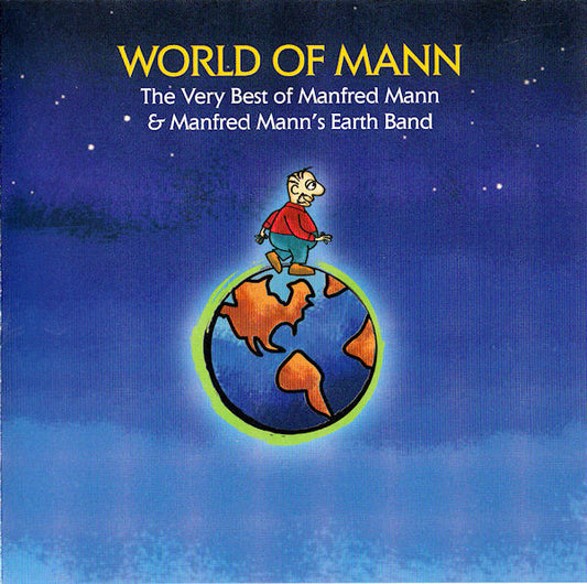 Manfred Mann, Manfred Mann's Earth Band ‎– World Of Mann The Very Best Of - CD ALBUM