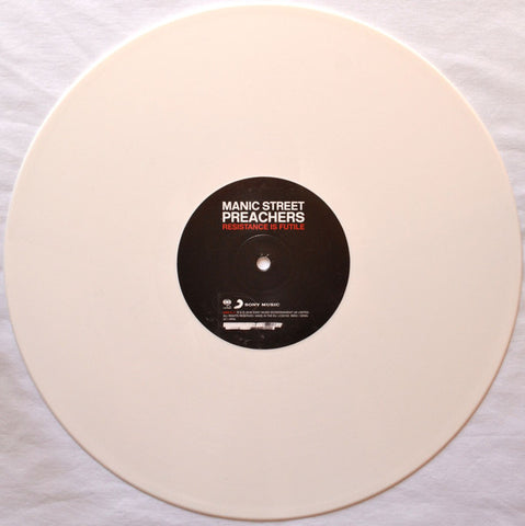 Manic Street Preachers ‎- Resistance Is Futile - WHITE COLOURED VINYL 180 GRAM LP + CD