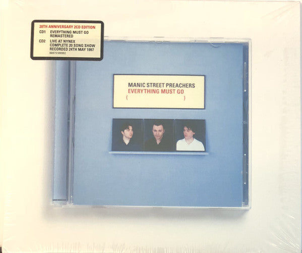 Manic Street Preachers – Everything Must Go 2 x CD SET