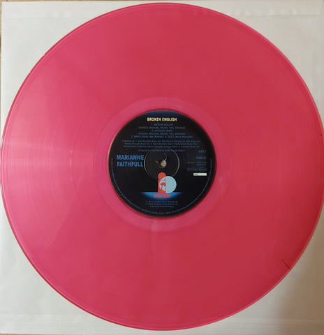 Marianne Faithfull – Broken English PINK COLOURED VINYL LP
