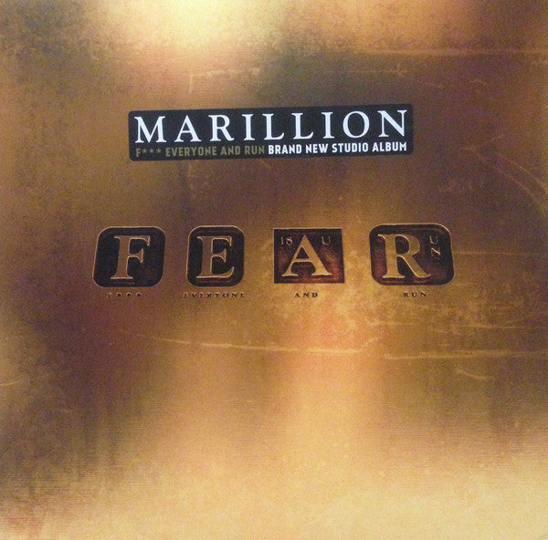 Marillion ‎– FEAR (F*** Everyone And Run) 2 x VINYL LP SET