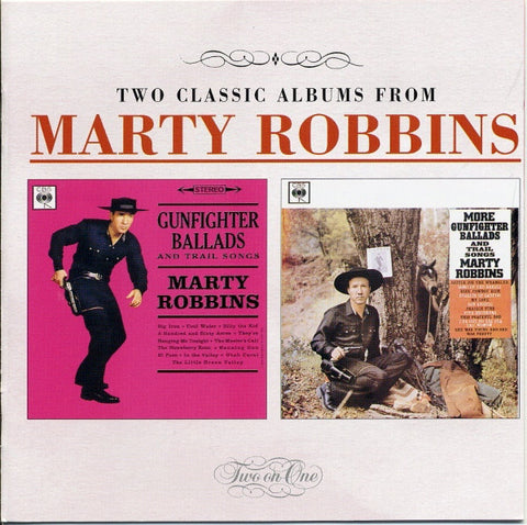 Marty Robbins Gunfighter Ballads And Trail Songs  / More Gunfighter Ballads And Trail Songs CD (SONY)