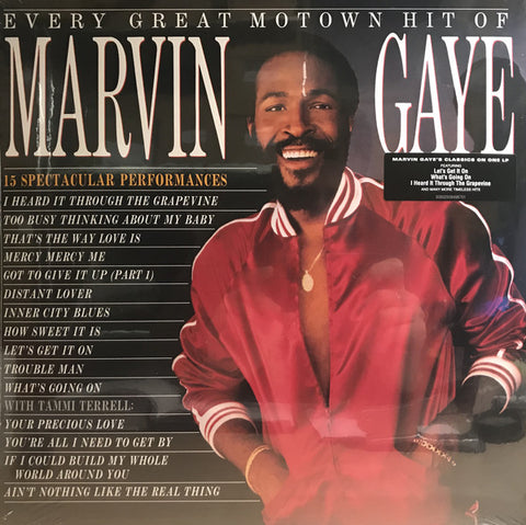 Marvin Gaye ‎– Every Great Motown Hit Of Marvin Gaye VINYL LP