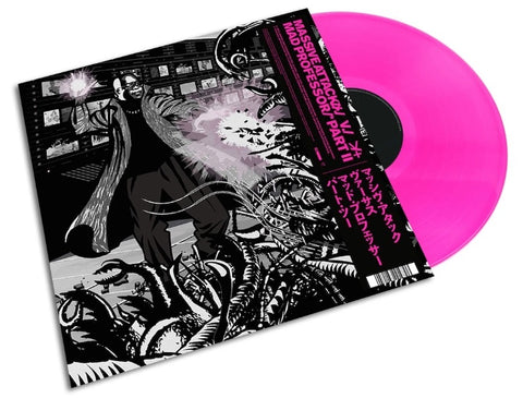 Massive Attack Vs Mad Professor Part II PINK VINYL LP LIMITED EDITION INDIE EXCLUSIVE (UNIVERSAL)