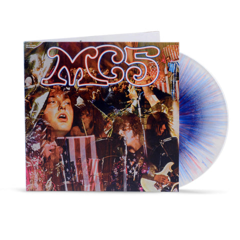 MC5 - Kick Out The Jams - RED WHITE & BLUE SPLATTER COLOURED VINYL LP