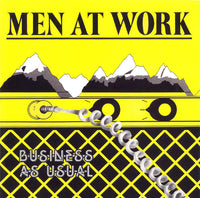 men at work business as usual CD (SONY)