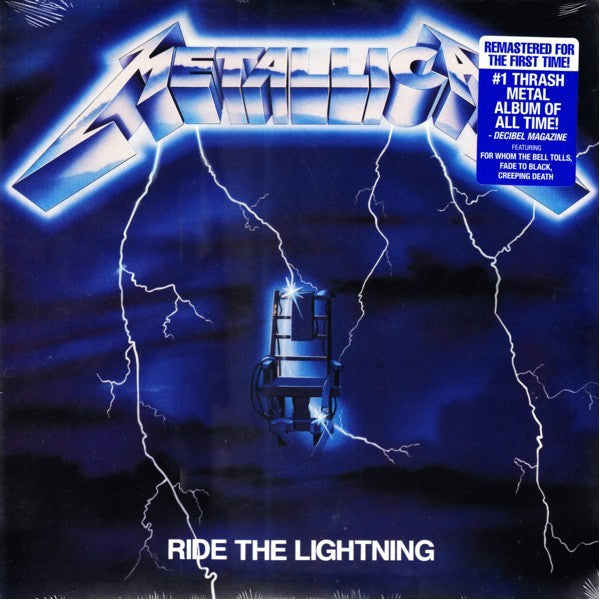 Metallica ‎– Ride The Lightning - VINYL LP - NEW