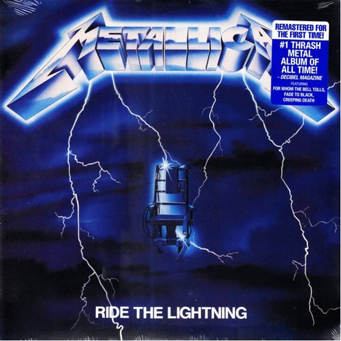 Metallica ‎– Ride The Lightning - VINYL LP