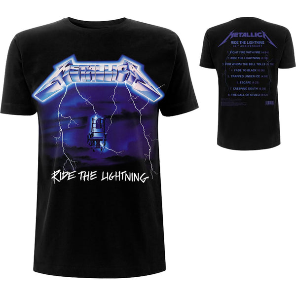 METALLICA T-SHIRT: RIDE THE LIGHTNING TRACKS XXL METTS03MB05