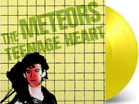 The Meteors ‎– Teenage Heart YELLOW COLOURED VINYL LP NUMBERED