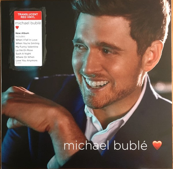 Michael Buble ‎– Love TRANSLUCENT RED COLOURED VINYL LP