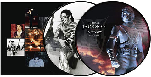 Michael Jackson ‎– History Continues 2 x PICTURE DISC VINYL LP SET