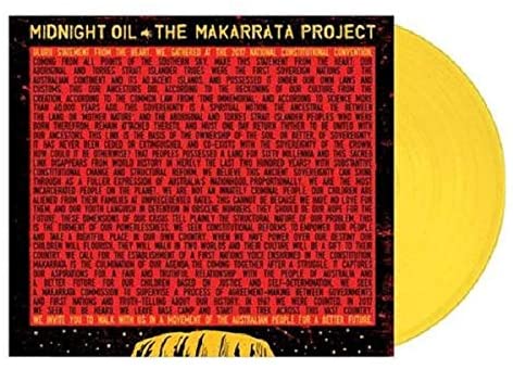 Midnight Oil - The Makarrata Project  - OPAQUE YELLOW COLOURED VINYL LP