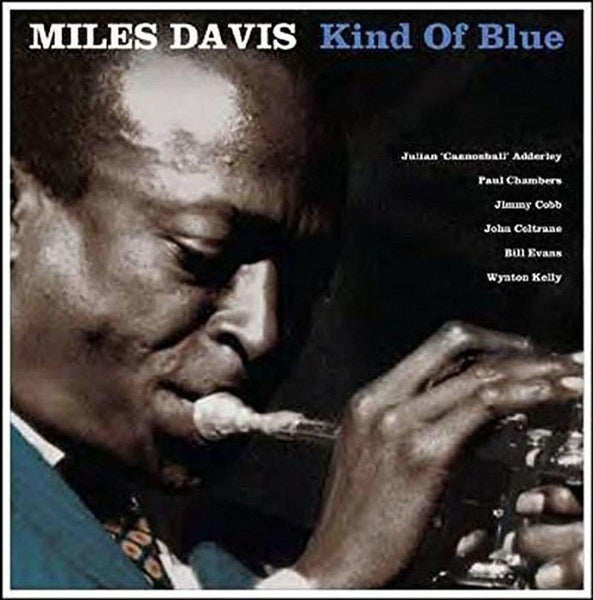 miles davis kind of blue BLUE VINYL LP (NOT NOW)