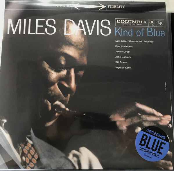 Miles Davis ‎- Kind Of Blue - MARBLED BLUE COLOURED VINYL LP
