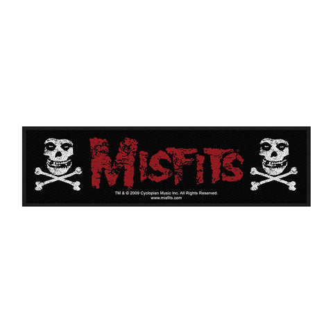 MISFITS SUPER STRIP PATCH: CROSS BONES SS160