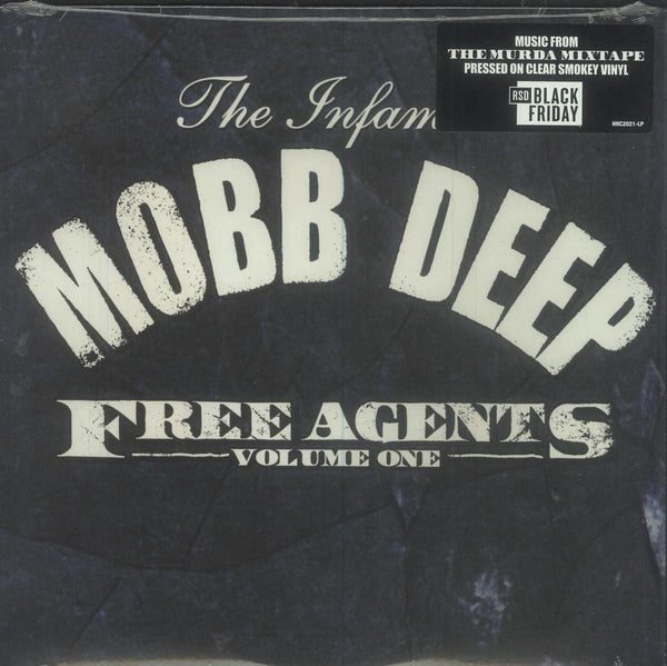 Mobb Deep -Free Agents—The Murda Mixtape, Volume One  2 x CLEAR COLOURED VINYL LP SET