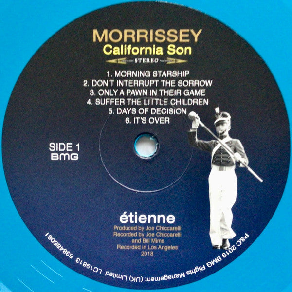 Morrissey – California Son - SKY BLUE COLOURED VINYL LP