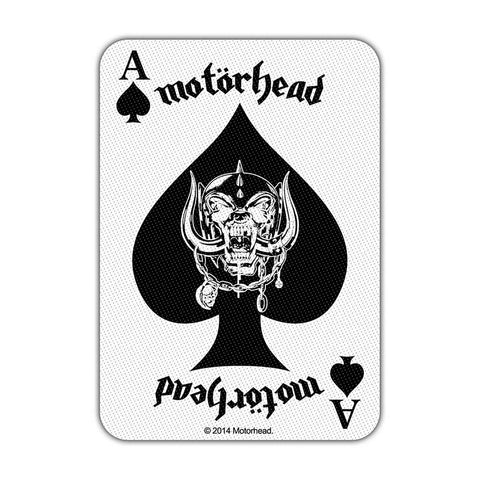 MOTORHEAD PATCH: ACE OF SPADES CARD SP2742