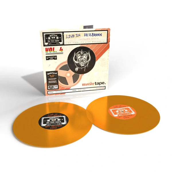 MOTORHEAD - LOST TAPES VOL:4 - 2 x AMBER COLOURED VINYL LP (RSD23)