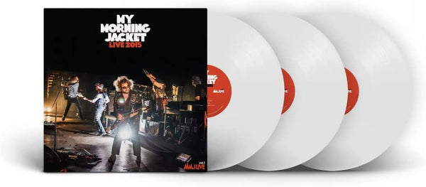 My Morning Jacket – Live 2015 - 3 x WHITE COLOURED VINYL LP SET