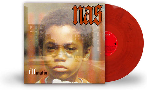 Nas - Illmatic - RED COLOURED VINYL LP (NAD22)