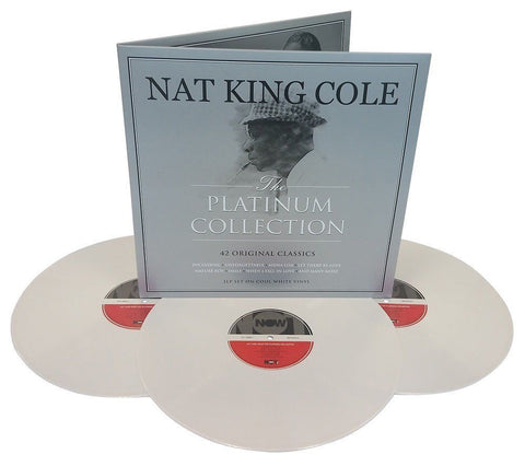 nat king cole the platinum collection 3 x WHITE VINYL LP SET (NOT NOW)