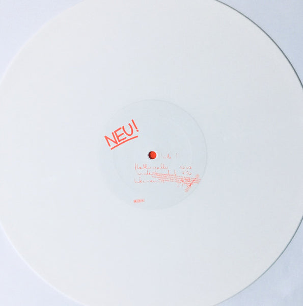 Neu! ‎– Neu! WHITE COLOURED VINYL LP