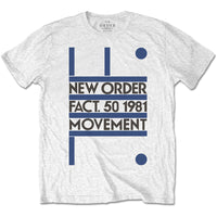 NEW ORDER T-SHIRT: MOVEMENT MEDIUM NEWOTS03MW02