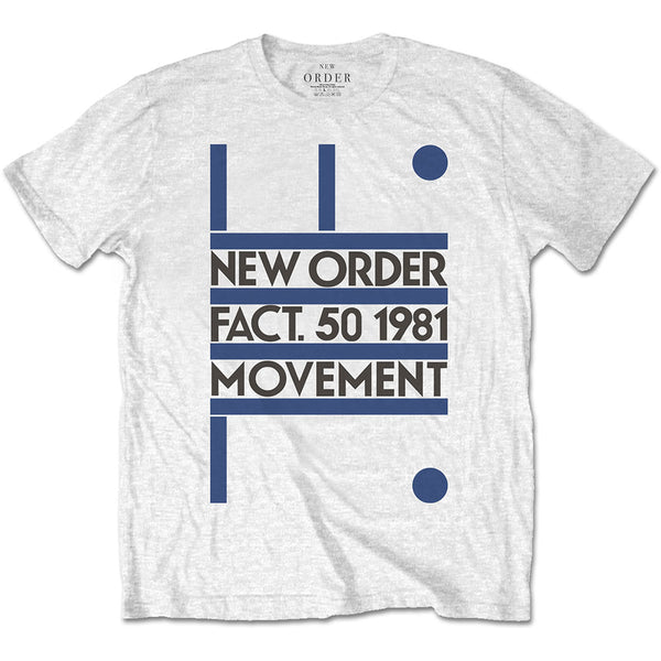 NEW ORDER T-SHIRT: MOVEMENT XL NEWOTS03MW04