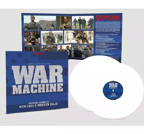 Nick Cave & Warren Ellis ‎- War Machine - 2 x WHITE COLOUREDVINYL LP SET