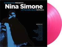 DJ Maestro Presents Nina Simone ‎– Little Girl Blue (Remixed) 2 x PINK COLOURED VINYL 180 GRAM LP SET