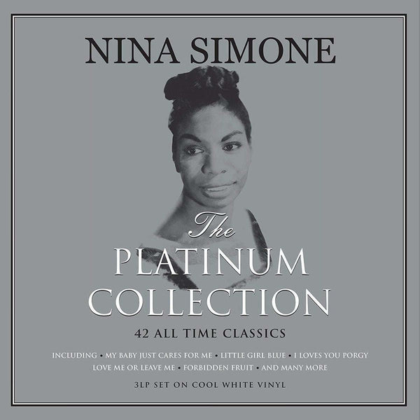 nina simone the platinum collection 3 x WHITE VINYL LP SET (NOT NOW)