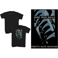 NINE INCH NAILS UNISEX T-SHIRT: PRETTY HATE MACHINE LARGE NINTS06MB03