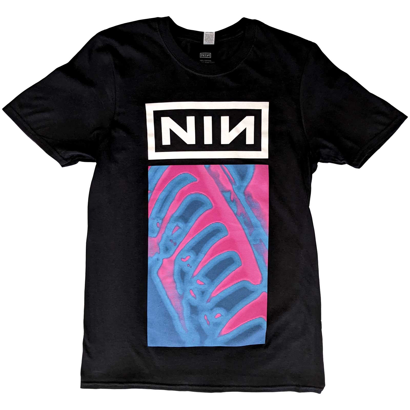 NINE INCH NAILS T-SHIRT: PRETTY HATE MACHINE NEON XL NINTS09MB04