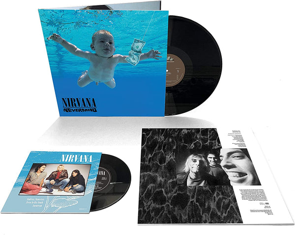 Nirvana - Nevermind - 180 GRAM VINYL LP + BONUS 7" SINGLE SET - 30th Anniversary Edition) - NEW