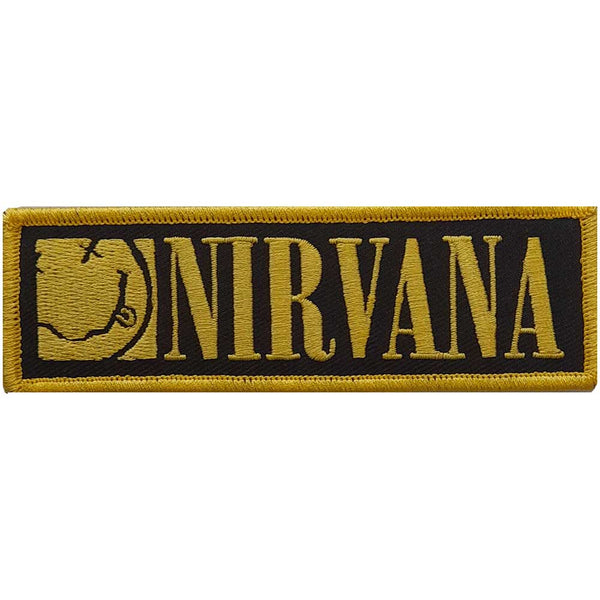 NIRVANA PATCH: LOGO & SMILEY NIRVPAT09